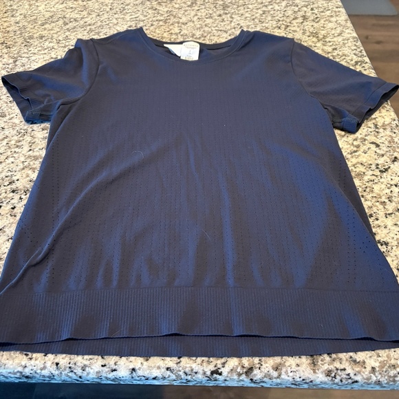 Athleta In Motion Seamless Tee Navy - Small - Picture 1 of 4